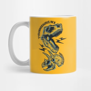 Tyrannosaurus Rex - Triceratops Mug